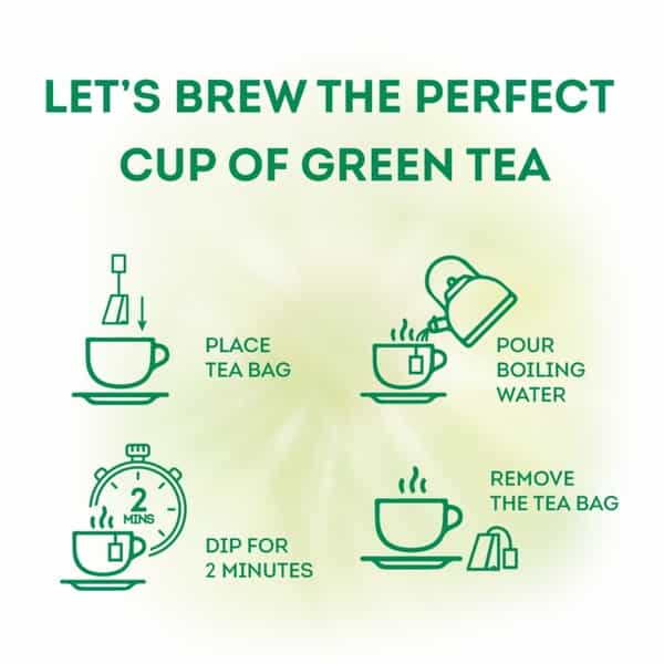 Lipton Honey Lemon Green Tea Bags 25 Pc