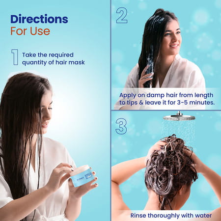 Yuthika Ultracare Sulfate Free Hair Mask 150ml | Professional Repair Mask For Dull Dry Brittle Hair