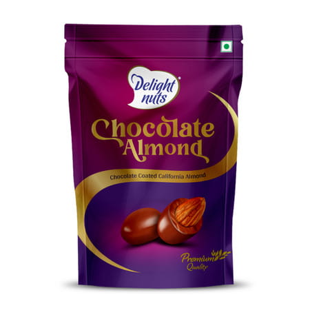 Delight Nuts Chocolate Almonds - Premium Quality 200gm
