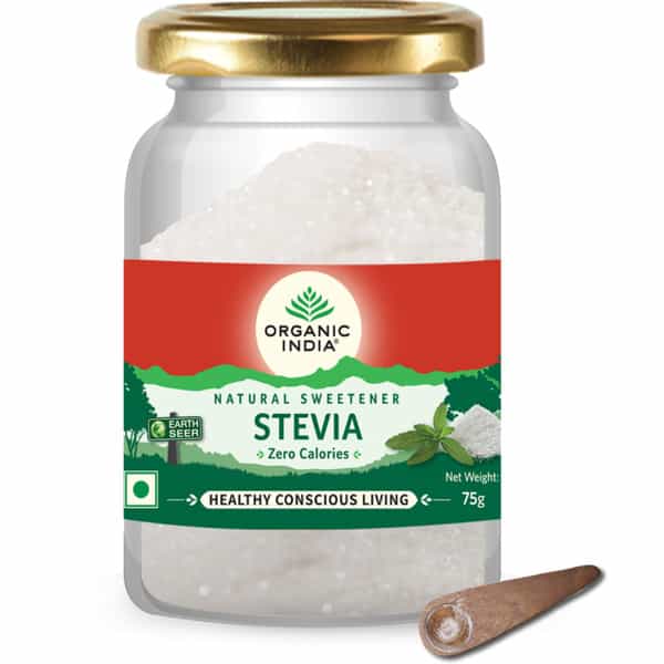 Organic India Stevia Jar 75G