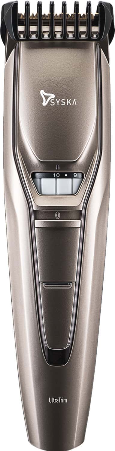 Syska Ht400 Runtime: 120 Min Trimmer For Men (Black Gold)