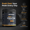 Nutrabay Gold Micronised Creatine Monohydrate Powder | Nabl Lab Tested | 3G/Serving - 120G (Orange)