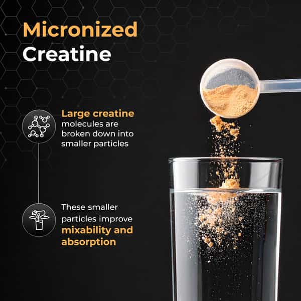 Nutrabay Gold Micronised Creatine Monohydrate Powder | Nabl Lab Tested | 3G/Serving - 120G (Orange)