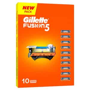 Gillette Fusion 5 Shaving Blades Pack Of 10