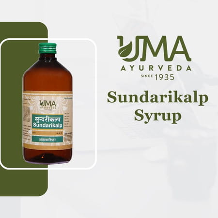 Uma Ayurveda Sundari Kalp Ayurvedic Syrup 450 Ml