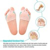 Skudgear 2-In-1 Pack Of One Pair Bunion Corrector Toe Separator + One Pair Of Toes Aligner Foot Pad