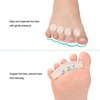Skudgear 2-In-1 Pack Of One Pair Bunion Corrector Toe Separator + One Pair Of Toes Aligner Foot Pad