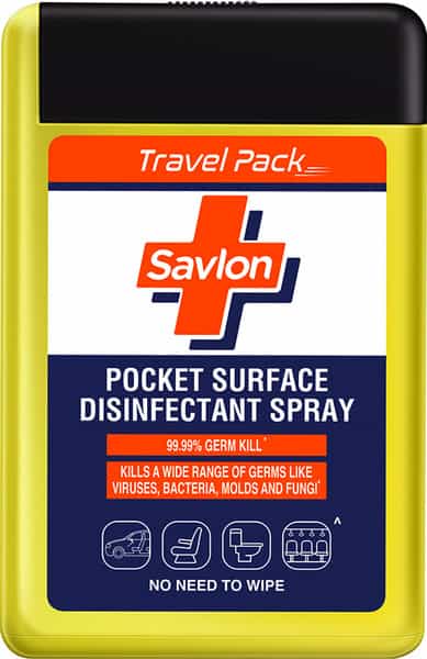 Savlon Pocket Surface Disinfectant Spray - 17Ml