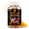 Healthbest Teens Vitamin C & Zinc Gummies For Daily Glow & Energy |Orange Flavour| 30 Gummies