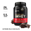 Optimum Nutrition (On) Gold Standard 100% Whey Protein Extreme Milk Chocolate Flavour 907Gm Powder