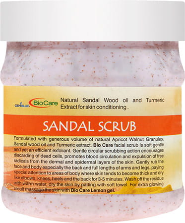 Gemblue Biocare Sandal Scrub 500ml