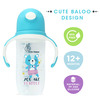 R For Rabbit Baloo Baby Straw Sipper Blue