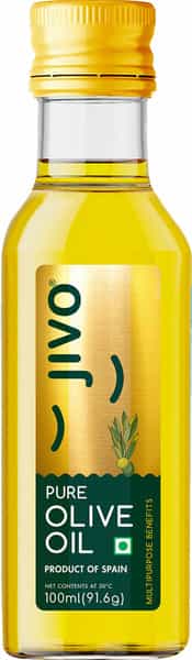 Jivo Pure Olive Oil Chemical Free Used For Cooking And Skin Treatment-100Ml