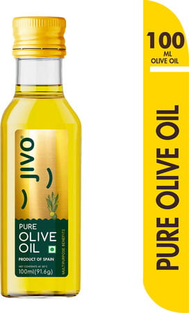 Jivo Pure Olive Oil Chemical Free Used For Cooking And Skin Treatment-100ml