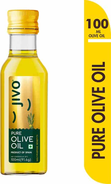 Jivo Pure Olive Oil Chemical Free Used For Cooking And Skin Treatment-100Ml