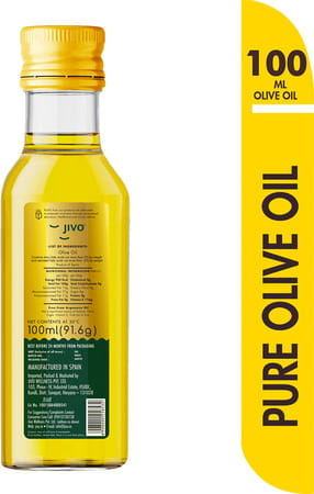 Jivo Pure Olive Oil Chemical Free Used For Cooking And Skin Treatment-100ml