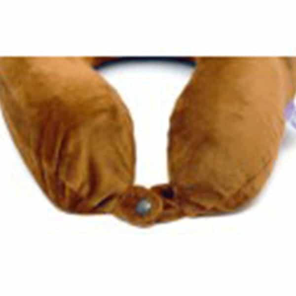 Viaggi Memory Foam Travel Neck Rest - Brown