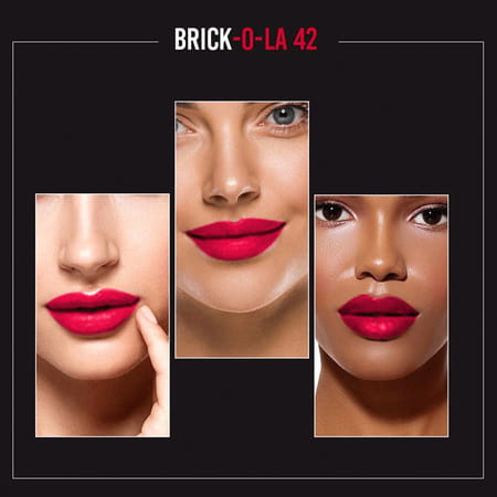 Colorbar Velvet Matte Lipstick- Brick