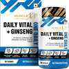 Musclexp One Daily Vital + Ginseng Multivitamin 60 Softgels (Pack Of 3)