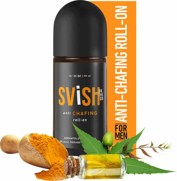 Buy SVISH ON THE GO ANTICHAFING ROLL ON FOR MEN (50 ML) REDUCES INNER