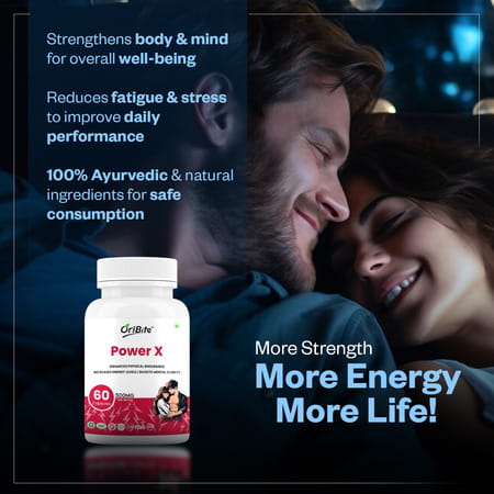 Oribite Power X Performance Boosting Capsules For Energy 60 Capsules