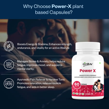 Oribite Power X Performance Boosting Capsules For Energy 60 Capsules