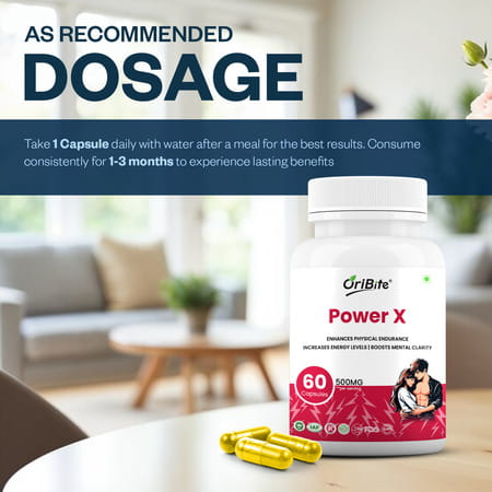 Oribite Power X Performance Boosting Capsules For Energy 60 Capsules