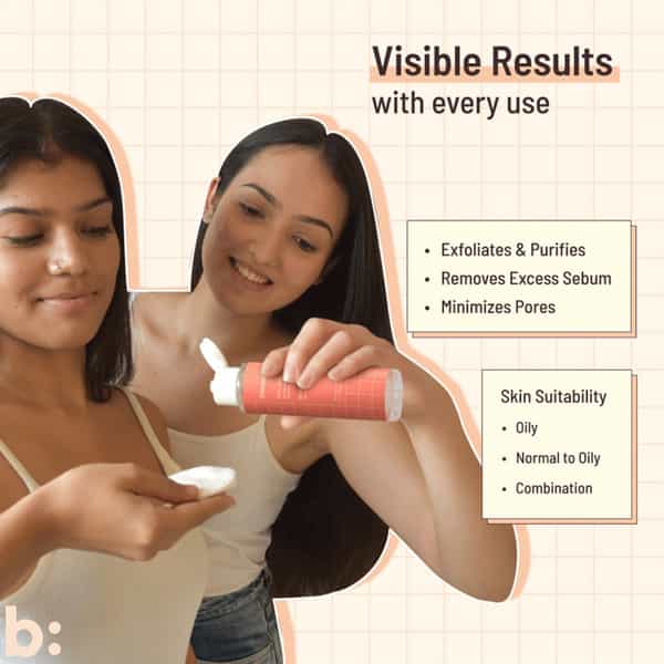 Biocule Oil Clear Clarifying Face Toner Bha+Aha From Willow Bark & Bilberry For Men & Women