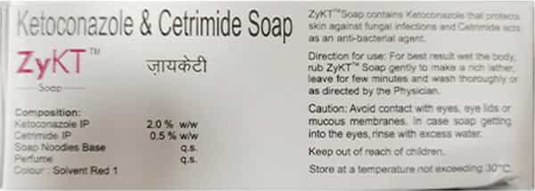 Zykt Antifungal And Antibacterial Soap - 50G