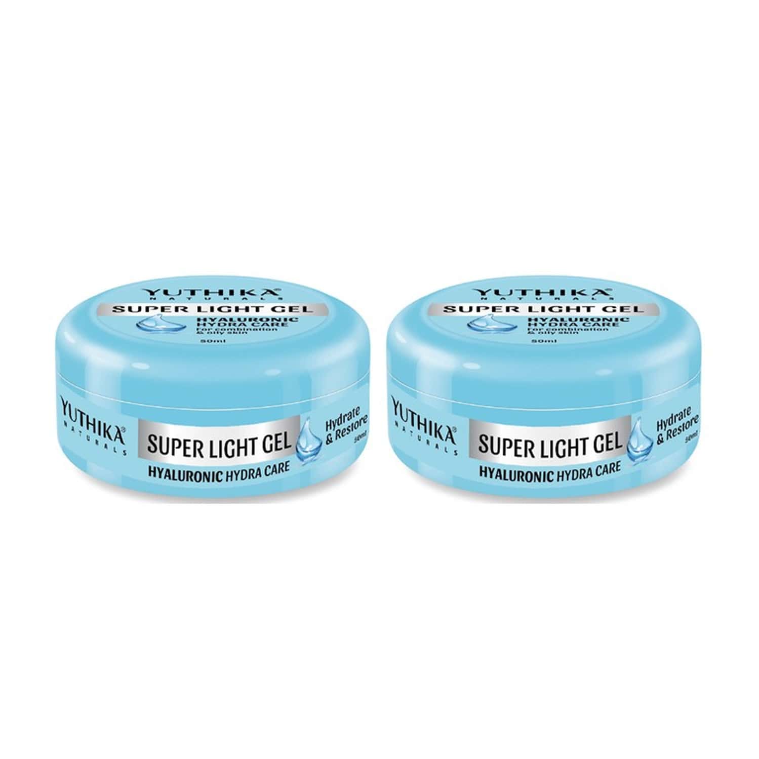 Yuthika Super Light Gel Moisturizer 50ml | Non Greasy Gel Cream For Daily Use