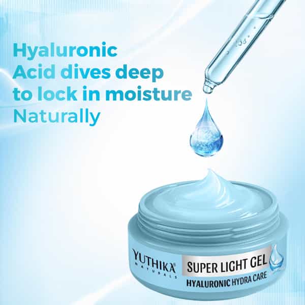 Yuthika Super Light Gel Moisturizer 50Ml | Non Greasy Gel Cream For Daily Use