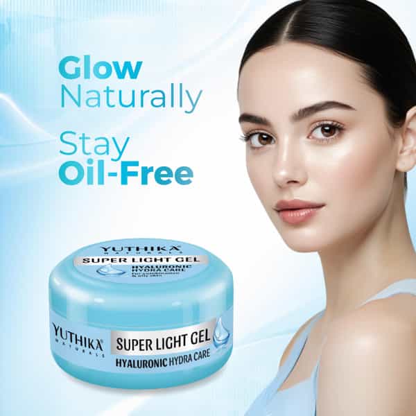 Yuthika Super Light Gel Moisturizer 50Ml | Non Greasy Gel Cream For Daily Use