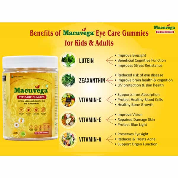 Macuvega Eye Care Gummies