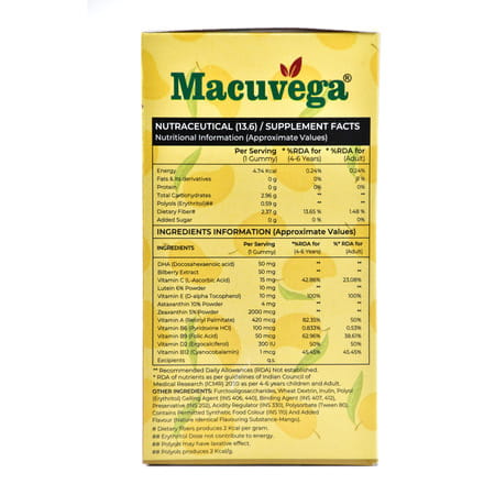 Macuvega Eye Care Gummies
