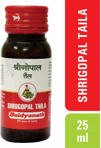 Baidyanath Asli Ayurved Shrigopal Tail - 25 Ml (Pack Of 2)