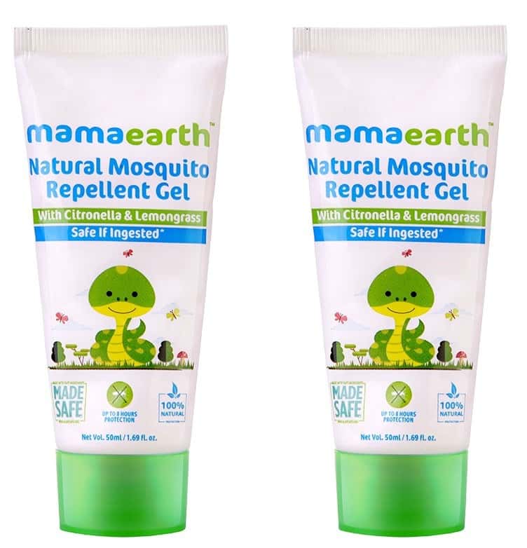 Buy Mamaearth Natural Mosquito Repellent Gel Box Of 100 Ml (Pack Of