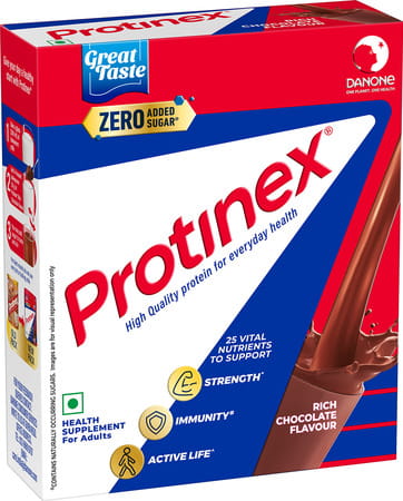 Protinex Health Supplement And Nutritional Protein Mix For Adults Rich Chocolate Flavor Box 200 Gm