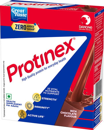 Protinex Health Supplement And Nutritional Protein Mix For Adults Rich Chocolate Flavor Box 200 Gm
