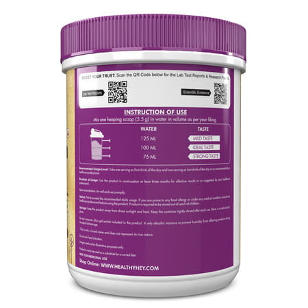 Healthyhey Nutrition Collagen Gold Series With Biotin & Vitamin C 200 G Orange