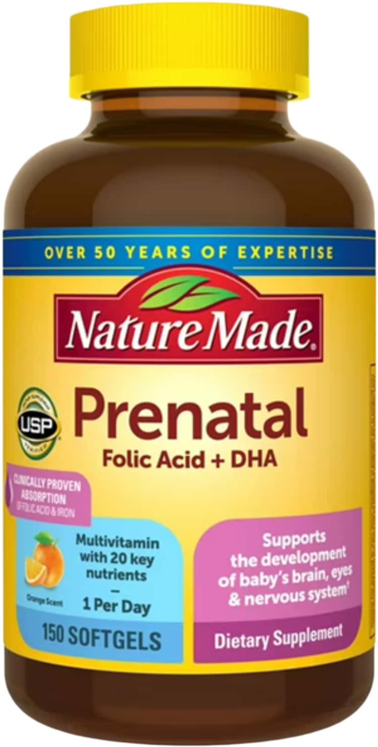 Nature Made Prenatal Multivitamin Softgels | 150 Ct.