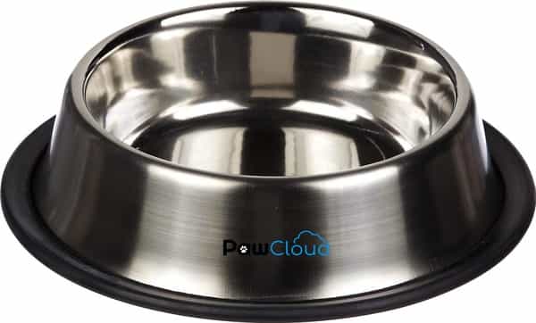 Pawcloud Durable Stainless Steel Dog Bowl Anti Skid Dog Feeding Bowl - Large Dog Breed (Xl)