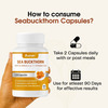 Sushain Sea Buckthorn Capsules With Vitamin C And Omega 7 - 60 Capsules