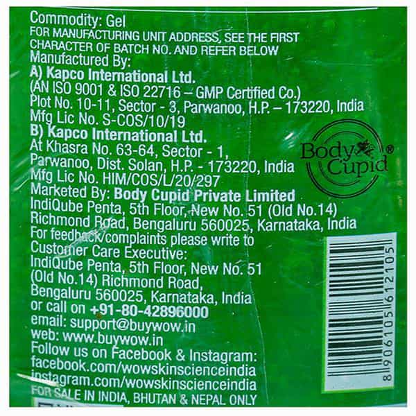Wow Aloe Vera Multipurpose Beauty Gel For Skin And Hair 130 Ml