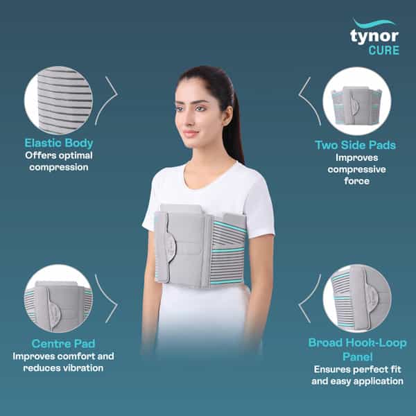 Tynor A 11 Chest Binder Belt Size Xl