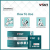 V-Cut Men Performance Booster Ayurvedic Supplement For Immunity | Strength & Stamina 75g (15 Sachet)