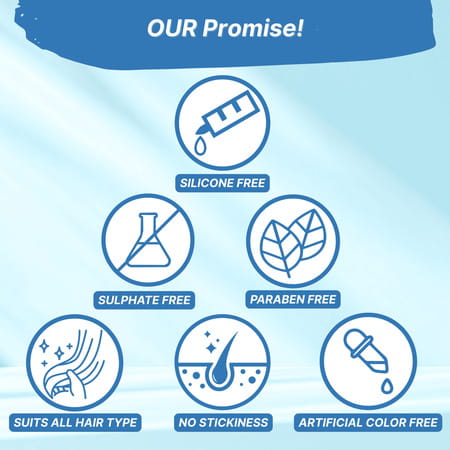 Healthbest Hair Gel For Teens Boys & Girls 13-19 Years Strong Hold Non-Sticky Styling Gel 50 Ml