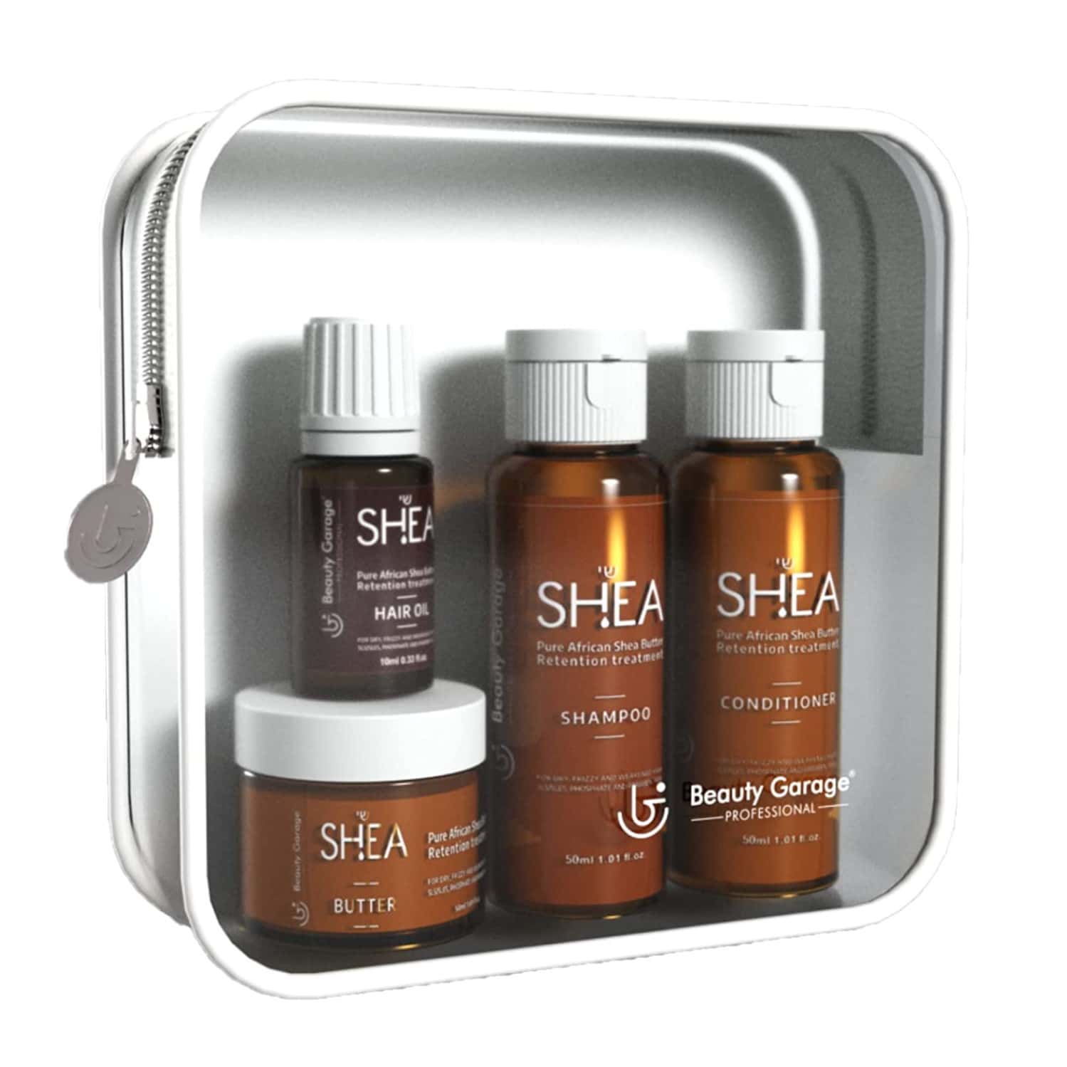Beauty Garage Shea Retention Treatment Travel Kit