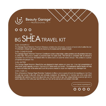 Beauty Garage Shea Retention Treatment Travel Kit
