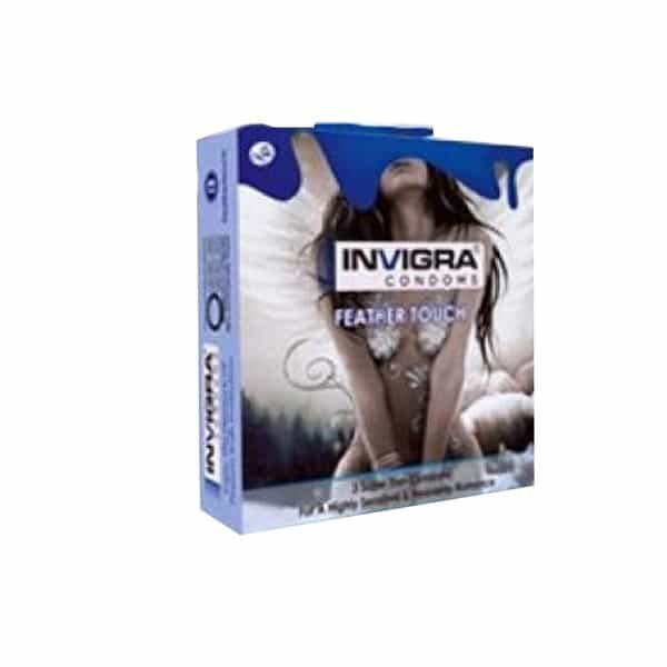 Invigra Super Thin Feather Touch Condom 3
