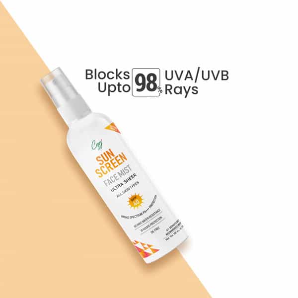Cgg Cosmetics Sunscreen Facial Mist Spf 40 Pa+++ -100Ml